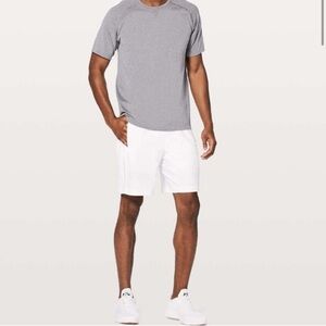 Lululemon Pace Breaker Lined Short 9" White Men XL Athletic
